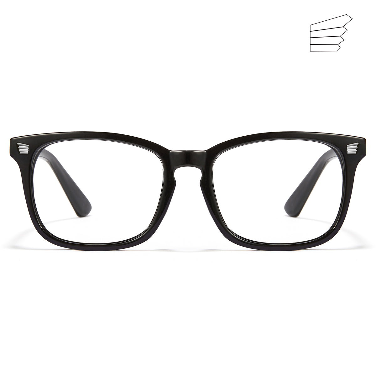 Cyxus Blue-Light Blocking Glasses Computer Reading/Gaming/TV/Phones Glasses Fashion Anti Eyestrain UV Glasses for Women Men 8082T01 Wing 主图