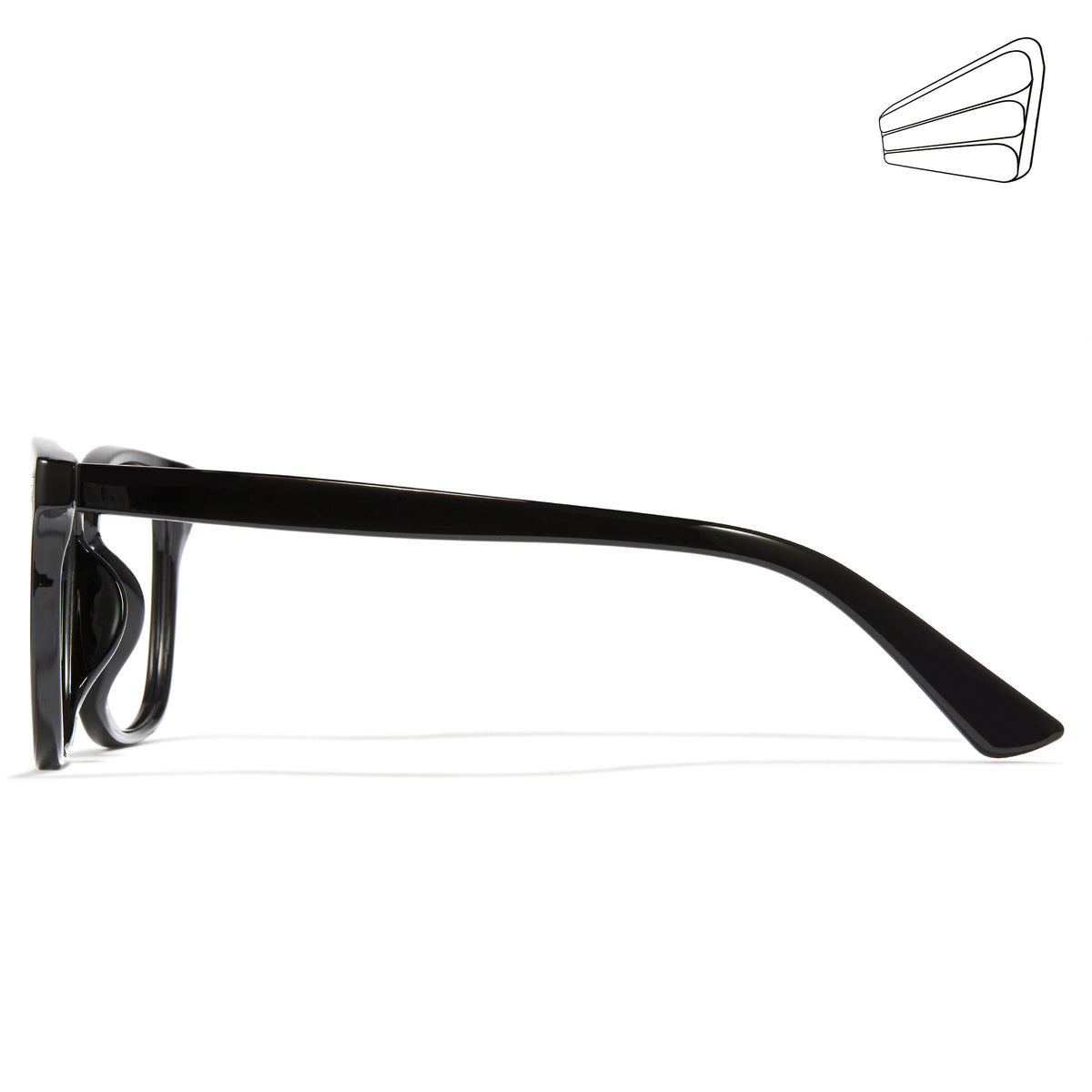 CYXUS Blue-Light Blocking Computer Phones Optical glasses Fashion Anti Eyestrain UV Glasses for Women Men 8082