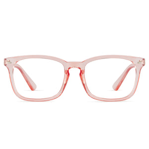 Pink Retro Style Anti-Blue Light & Prescription Glasses