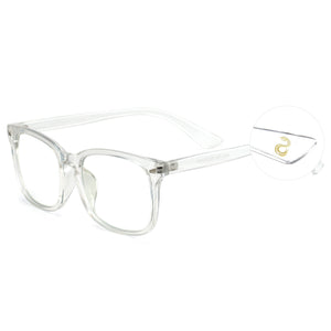 Cyxus 25 Snake Year Limited Edition Square Anti-Blue Glasses PC Material Pritic Bright Black Frame Gew New Year Gain