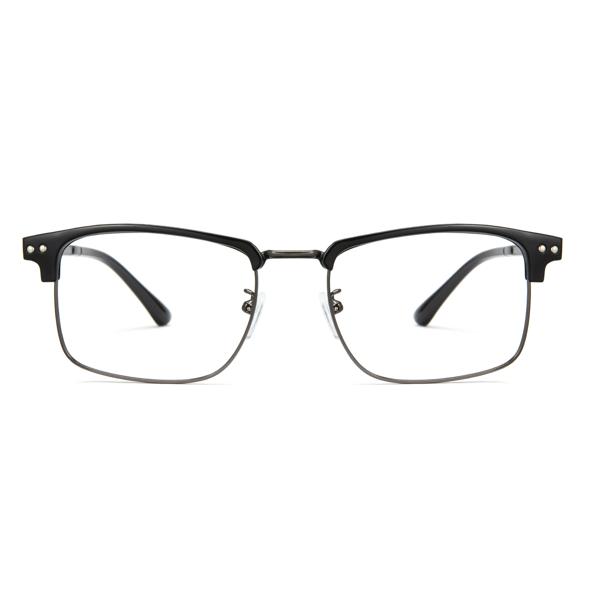 Cyxus Blue Light Gording Glockes Square Half Rim Computer Gaming Glaming 8133