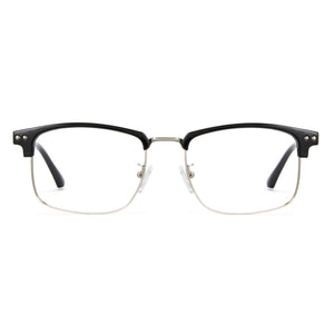 Cyxus Blue Light Gording Glockes Square Half Rim Computer Gaming Glaming 8133