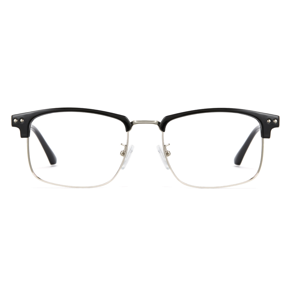 Cyxus Blue Light Gording Glockes Square Half Rim Computer Gaming Glaming 8133
