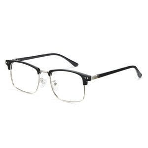 Cyxus Blue Light Gording Glockes Square Half Rim Computer Gaming Glaming 8133