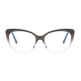 TR 90 anti-blue light glasses - Black and whire