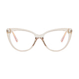 Brown clear TR 90 anti-blue light glasses