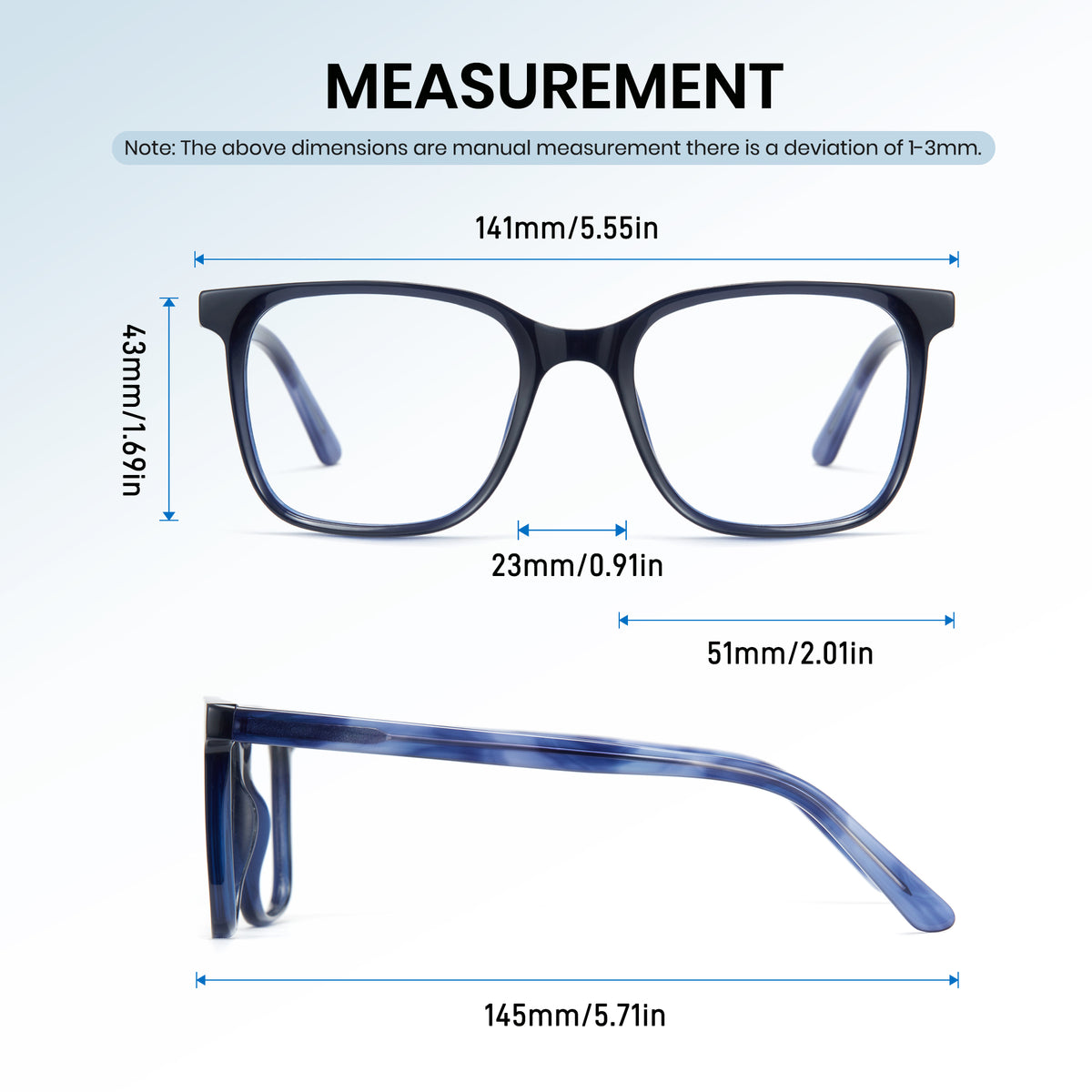 Blue Light Blocking Glasses 8148