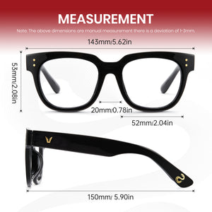 Cyxus 25 Snake Year Limited Edition Square Anti-Plue Glase Glases PC Material Resinens Lruces Frame Black Frame New Year Homes for Moission and Friends Insisex