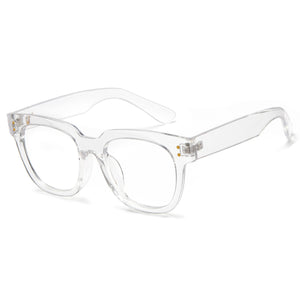 Crystal Thick Frame Thick Temples Glasses