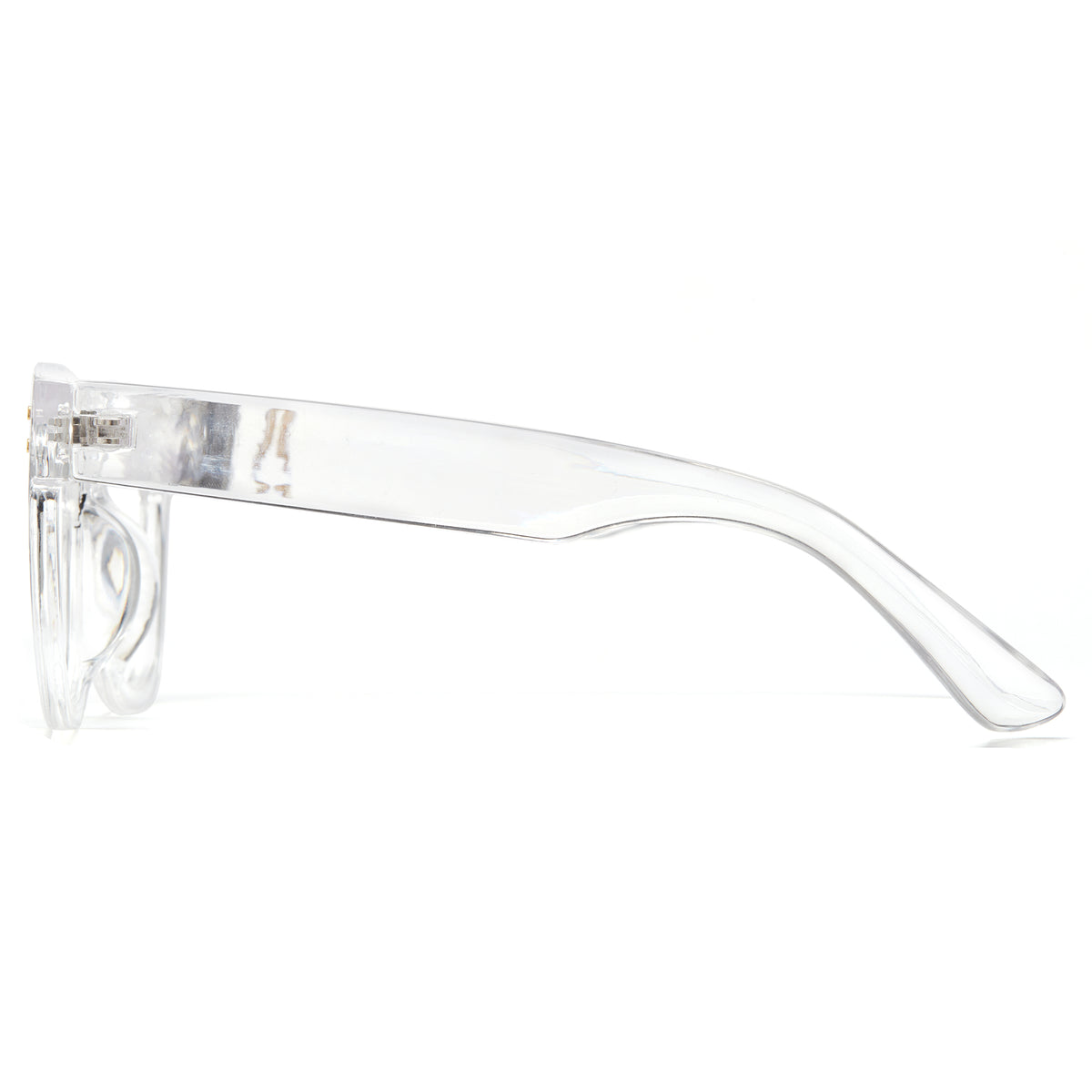 Crystal  Glasses Thick Frame Thick Temples