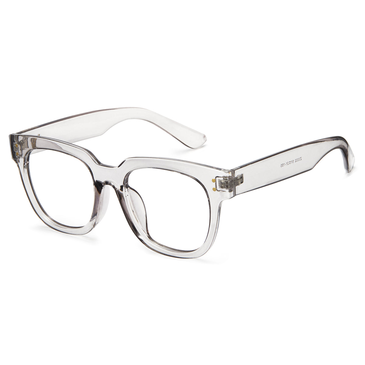 Crystal Glasses Thick Frame Thick Temples