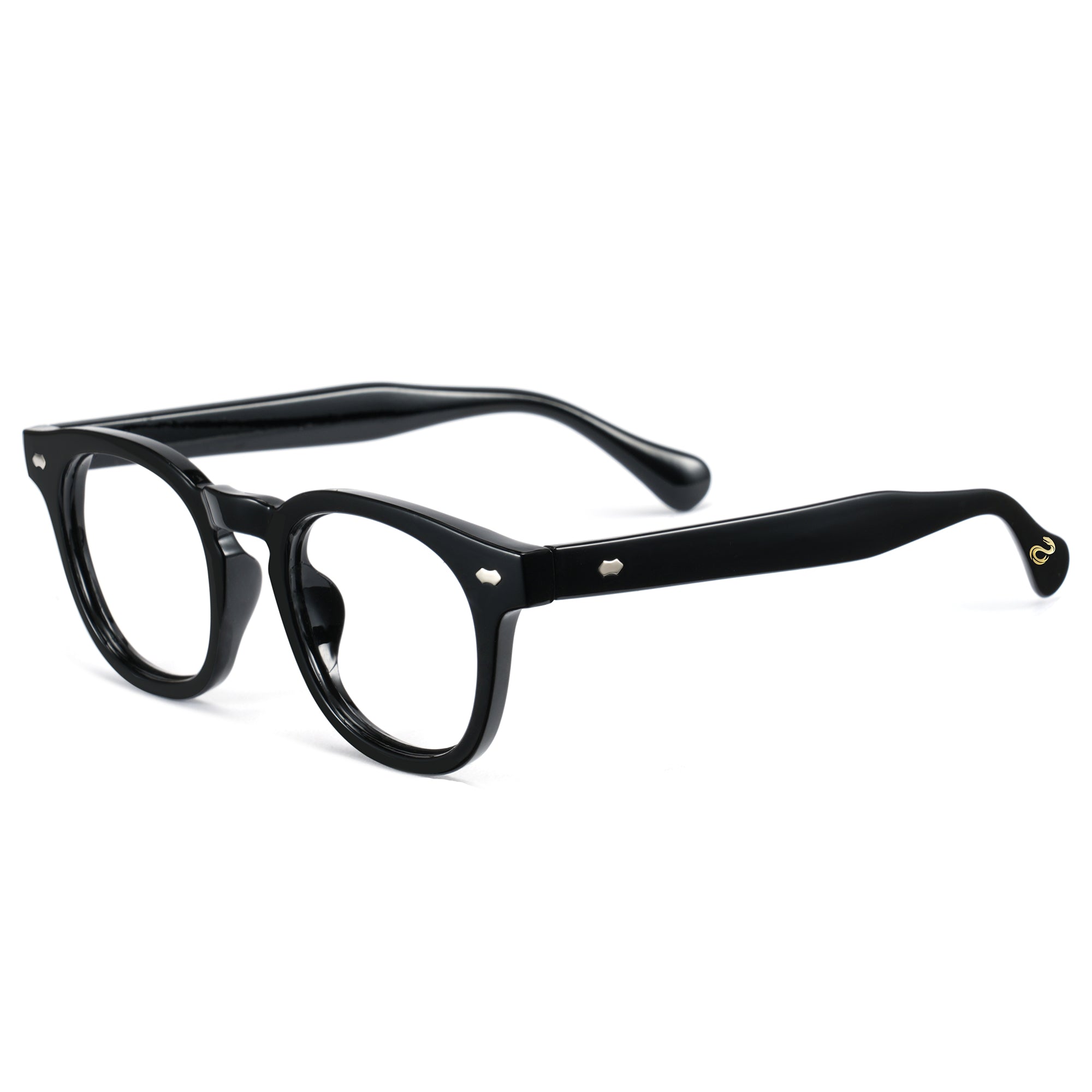 Cyxus 25 Snake Year Limited Edition Anti-blue Light Glasses PC Material Bright Black Frame New Year Gift for Relatives and Friends Unisex - 8155T01-S Secondary image