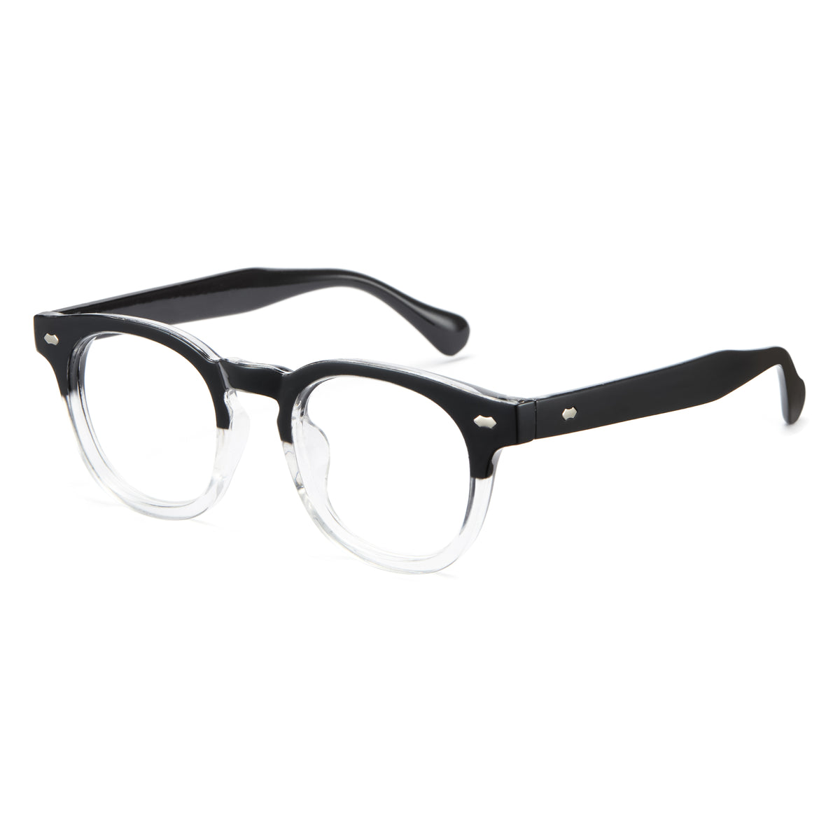 Black and White Glasses Frame