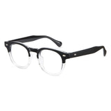 Black and White Glasses Frame