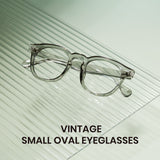 Vintage small oval eyeglasses