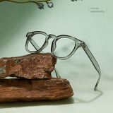 Vintage small oval eyeglasses scene graph