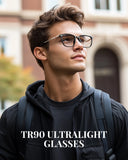 TR90 Light Weight Blue Light Blocking Glasses Horde 8208