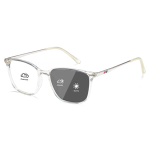 Cyxus TR 90 Square Horde Photochromic Lenses Glasses 8208