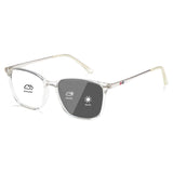 Cyxus TR 90 Square Horde Photochromic Lenses Glasses 8208