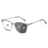 Cyxus TR 90 Square Horde Photochromic Lenses Glasses 8208