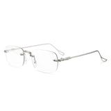 Cyxus Rimless UV400 Protection Metal Photochromic Glasses 8222