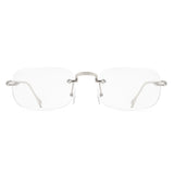 Cyxus Rimless UV400 Protection Metal Photochromic Glasses 8222