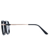 Photochromic UV400 Blue Light Blocking Glasses 8223