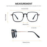 Photochromic UV400 Blue Light Blocking Glasses 8223