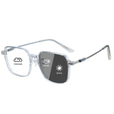 Photochromic UV400 Blue Light Blocking Glasses 8223