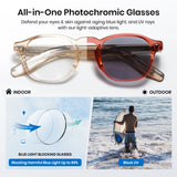 Photochromic Glasses Frame and Lens 8230