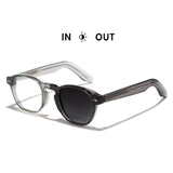 Photochromic glasses 8230 in clear lenses and dark lenses, on a white background.