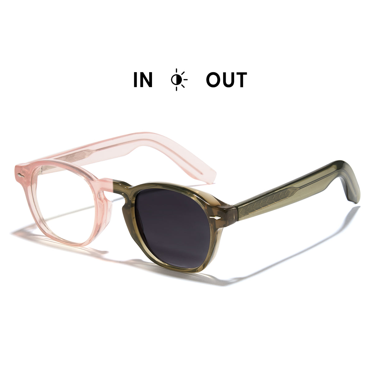 Photochromic Glasses Frame and Lens 8230