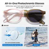 Photochromic Glasses Frame and Lens 8230