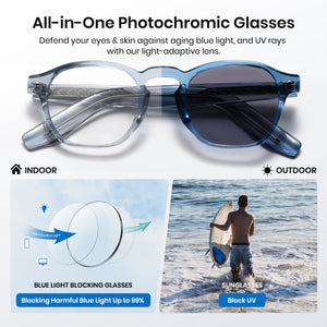 Photochromic Glasses Frame and Lens 8230