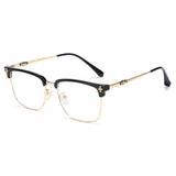 Cyxus Chrome Hearts Browline Men Business Computer Glasses 8252