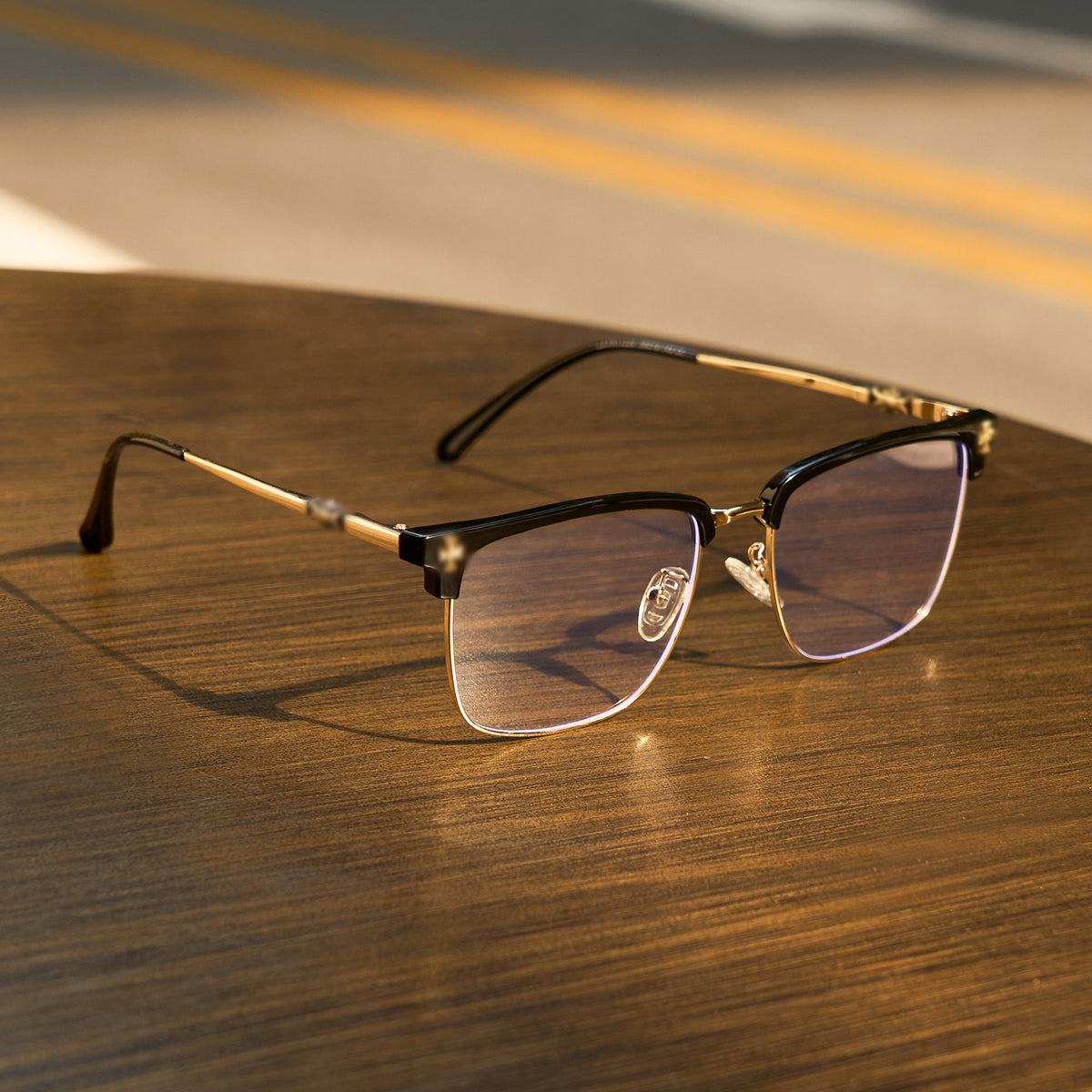 Chrome Hearts Browline Computer Glasses 8252
