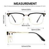 Chrome Hearts Browline Computer Glasses 8252