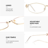 Rectangle Blue Light Glasses