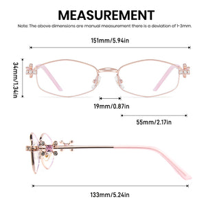 Rectangle Blue Light Glasses