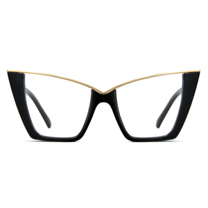 Cyxus Retro Vintage Large Frame Cat Eye Computer Glasses 8298