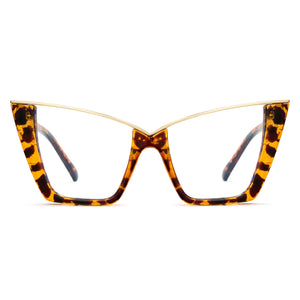 Cyxus Retro Vintage Large Frame Cat Eye Computer Glasses 8298