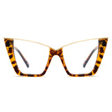 Cyxus Retro Vintage Large Frame Cat Eye Computer Glasses 8298