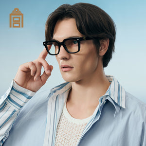 Square Frame Palace Museum Glasses 8345