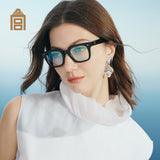 Square Frame Palace Museum Glasses 8345