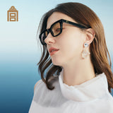 Square Frame Palace Museum Glasses 8345