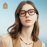 Square Frame Palace Museum Glasses 8345