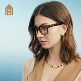 Square Frame Palace Museum Glasses 8345