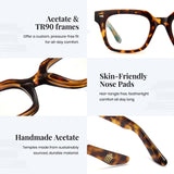 Square Frame Palace Museum Glasses 8345