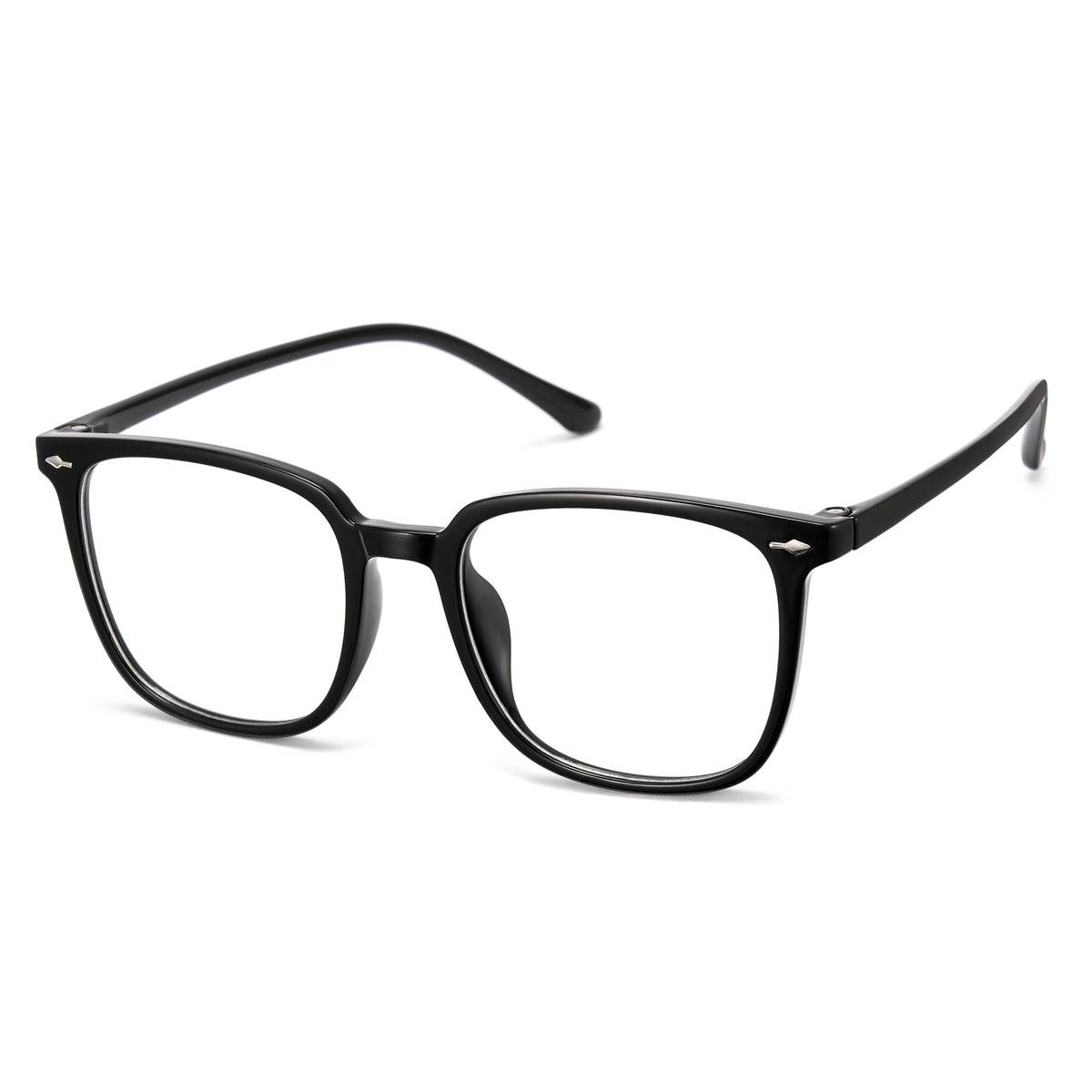 Oversized Square Anti-Blue Light Glasses-8368