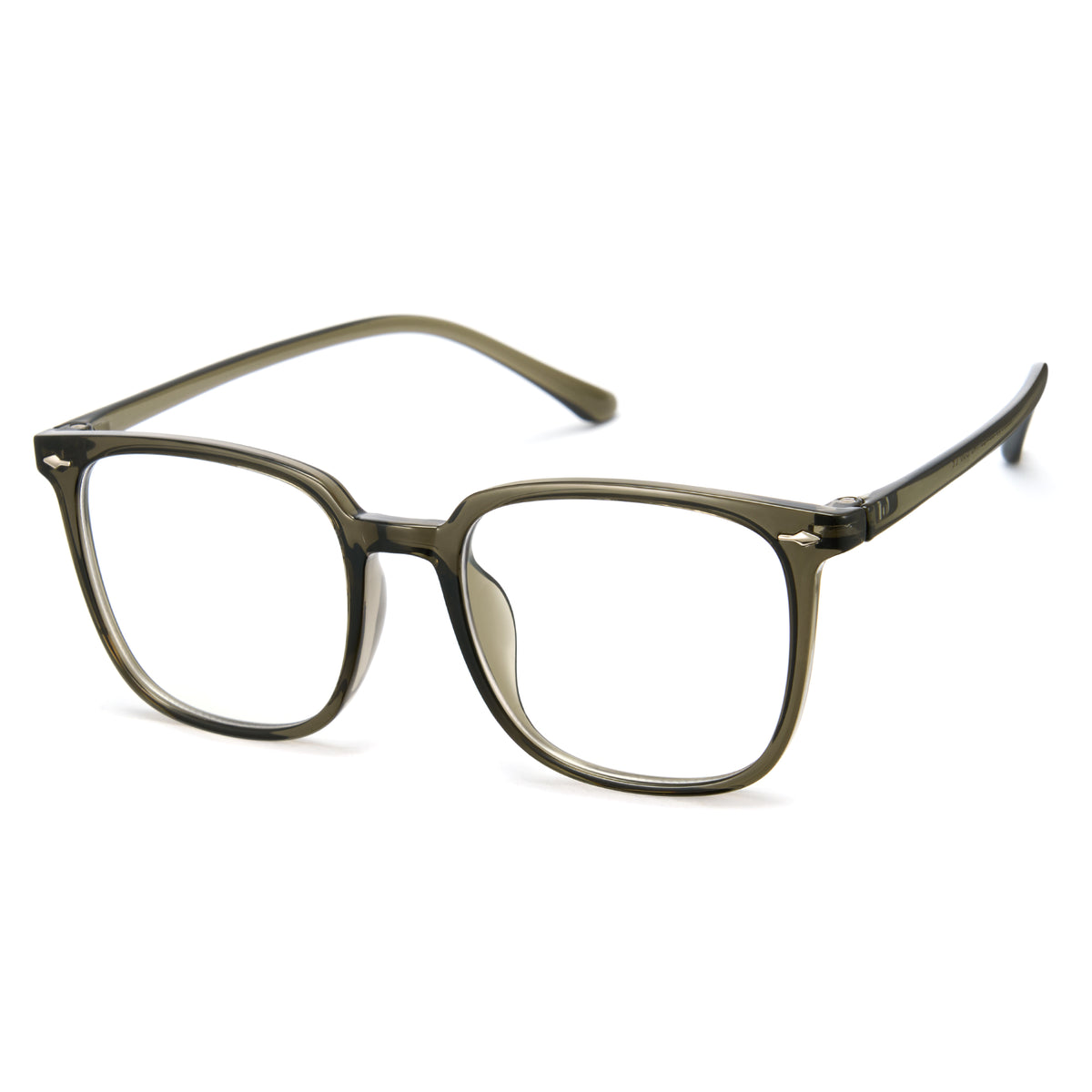 Oversized Square Anti-Blue Light Glasses-8368